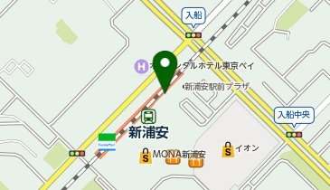 アフタヌーンティー・リビング  アトレ新浦安の地図画像