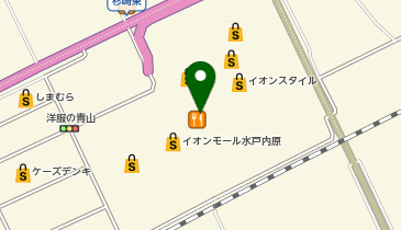 アフタヌーンティー・ホーム&リビング  イオンモール水戸内原の地図画像