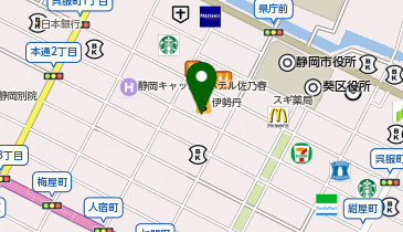 アフタヌーンティー・リビング  静岡伊勢丹の地図画像