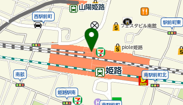 アフタヌーンティー・リビング  ピオレ姫路の地図画像