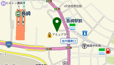 アフタヌーンティー・リビング  アミュプラザ長崎の地図画像