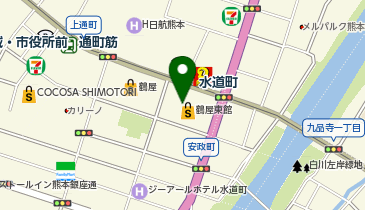 アフタヌーンティー・リビング  熊本鶴屋の地図画像