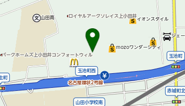 アフタヌーンティー・リビング  mozoワンダーシティの地図画像