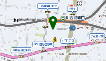 アフタヌーンティー・リビング  川西阪急の地図画像