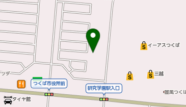 アフタヌーンティー・リビング  イーアスつくばの地図画像