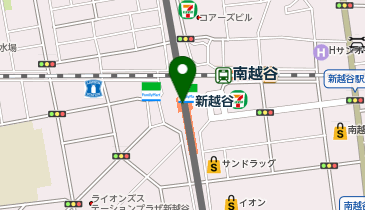 アフタヌーンティー・リビング  新越谷ヴァリエの地図画像