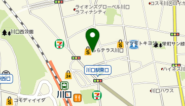 アフタヌーンティー・リビング  ららテラス川口の地図画像