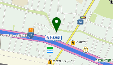 Honda EveryGo 桜上水駅前ステーションの地図画像