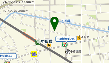 Honda EveryGo Dパーキング中板橋第1の地図画像