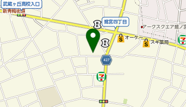 Honda EveryGo グリーンパーキング鷺宮第10ステーションの地図画像