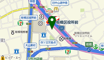 Honda EveryGo GSパーク 板橋区役所前ステーションの地図画像