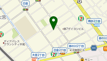 Honda EveryGo 白金2丁目ステーションの地図画像