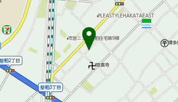 Honda EveryGo 堅粕3丁目ステーションの地図画像