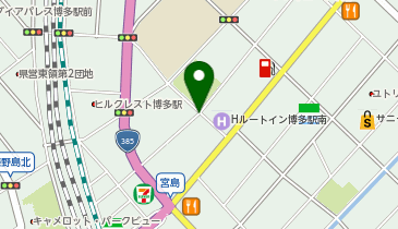 Honda EveryGo 博多駅南2丁目第二ステーションの地図画像