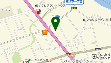 Honda EveryGo HC東京中央 志村東店ステーションの地図画像