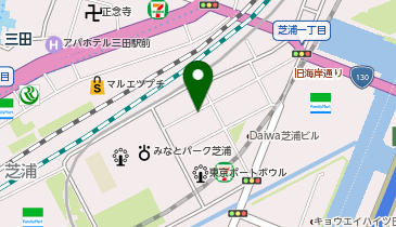Honda EveryGo 田町芝浦ステーションの地図画像