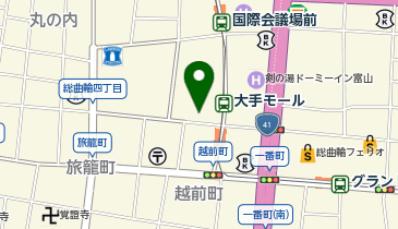 オーダースーツSADA 富山店の地図画像