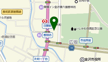 オーダースーツSADA 金沢香林坊店の地図画像