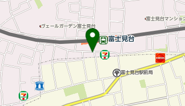 靴専科 富士見台店の地図画像