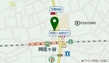 靴専科 阿佐ケ谷店の地図画像
