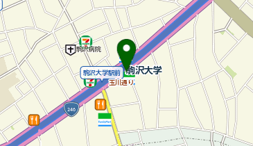 靴専科 駒沢大学駅前店の地図画像