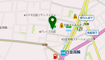 靴専科 白金高輪店の地図画像