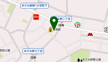 靴専科 あざみ野店の地図画像