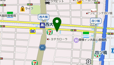 靴専科 北堀江店の地図画像