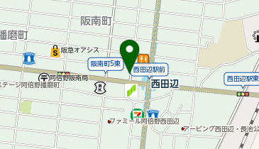 靴専科 西田辺駅前店の地図画像