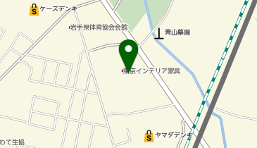 東京インテリア家具 盛岡店の地図画像
