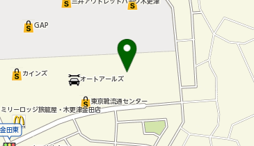 東京インテリア家具 木更津店の地図画像