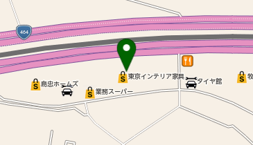 東京インテリア家具 千葉ニュータウン店の地図画像