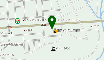 東京インテリア家具 浜松店の地図画像