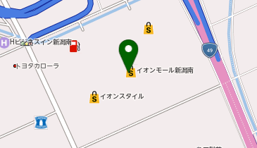 ポムの樹 イオンモール新潟亀田インター店の地図画像