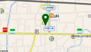 ポムの樹 山科ラクト店の地図画像