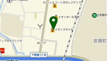 ポムの樹 イオン茨木店の地図画像