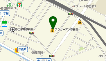 ポムズファーム ララガーデン春日部店の地図画像