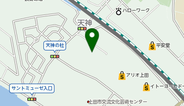 ポムの樹 アリオ上田店の地図画像