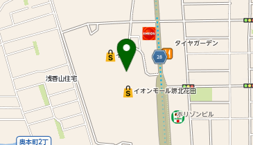ポムの樹Jr. イオンモール堺北花田店の地図画像