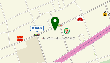 美容cut-A 女池店の地図画像
