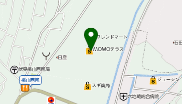 美容Sun・Flower 桃山店の地図画像