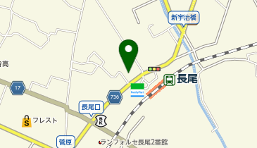 美容cut-A 長尾駅前店の地図画像
