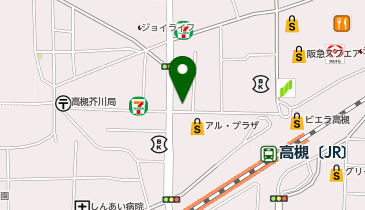 美容cut-A 芥川店の地図画像