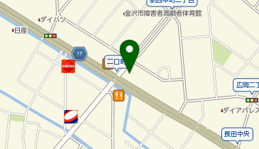 美容cut-A 金沢西店の地図画像