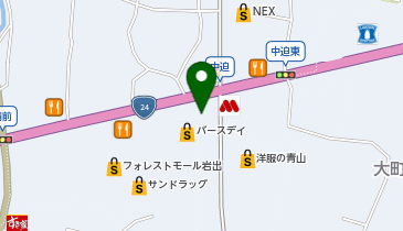 理容cut-A 岩出店の地図画像