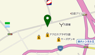 理容cut-A 久慈店の地図画像