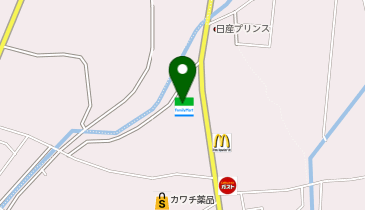 理容cut-A 花巻店の地図画像