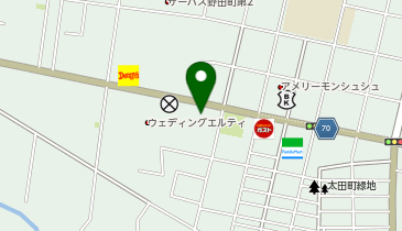 理容cut-A 福島店の地図画像