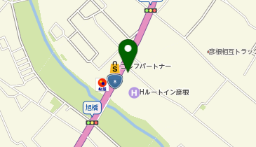 理容cut-A 彦根店の地図画像