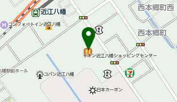 理容cut-A 近江八幡店の地図画像